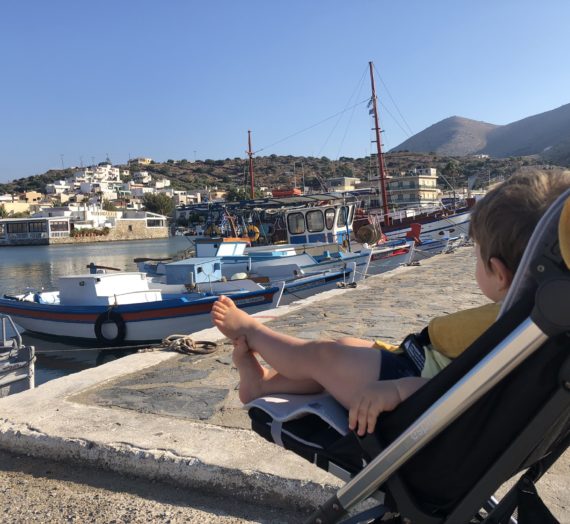 Grecka Kreta z roczniakiem – odludzie w którym można odpocząć